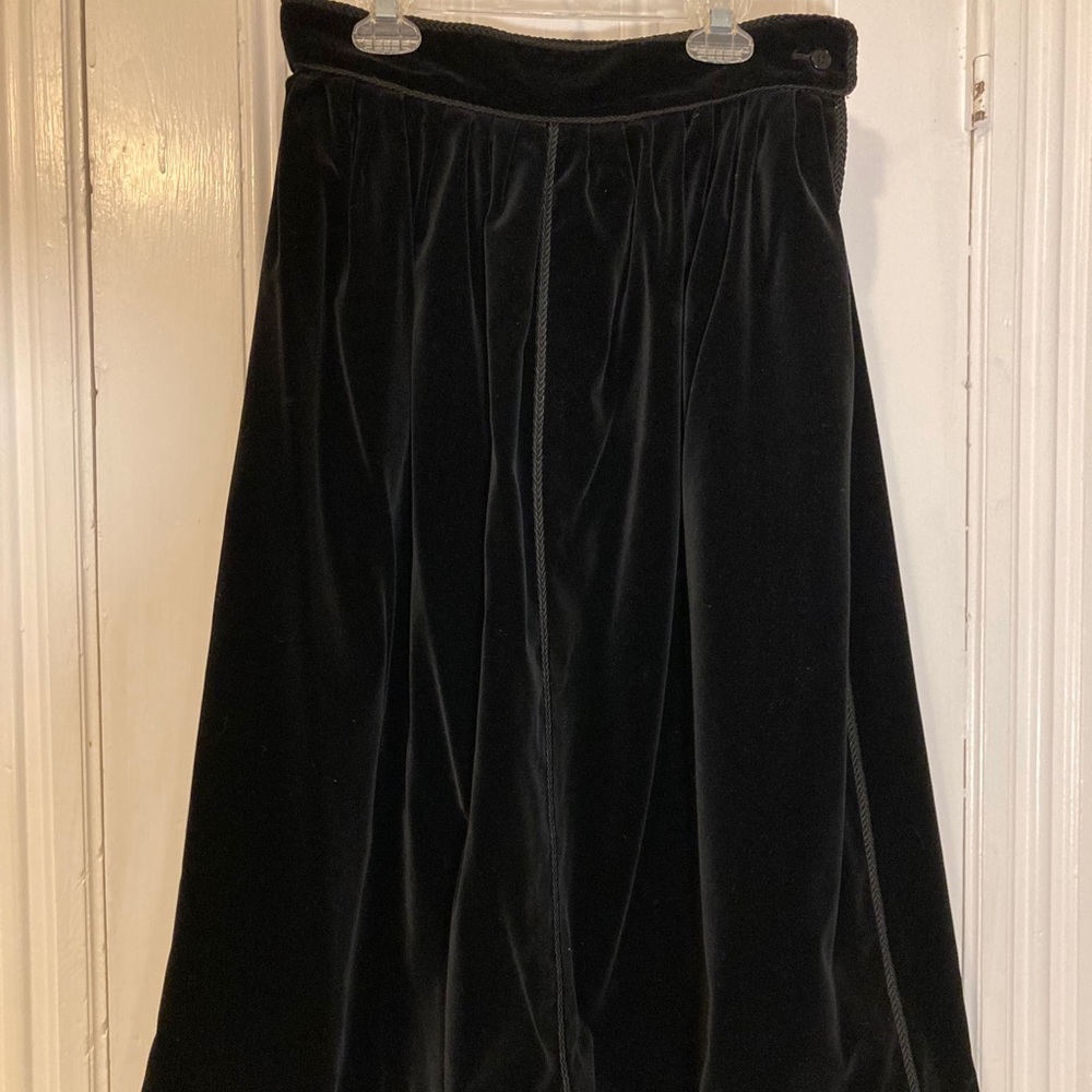 Genuine Saint Laurent velvet skirt